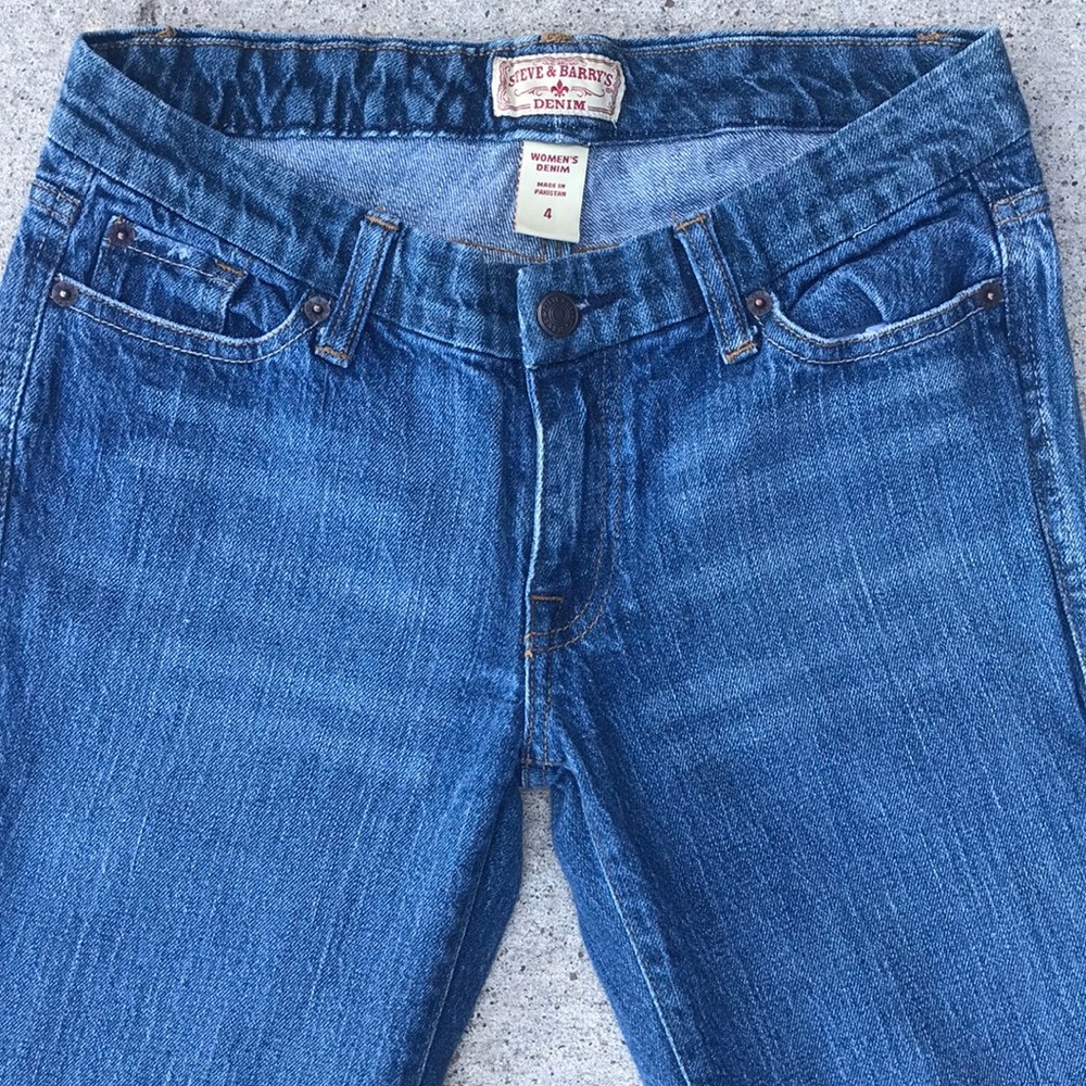 Steve & Barry's Denim Jeans - Size 4 - Picture 2 of 7